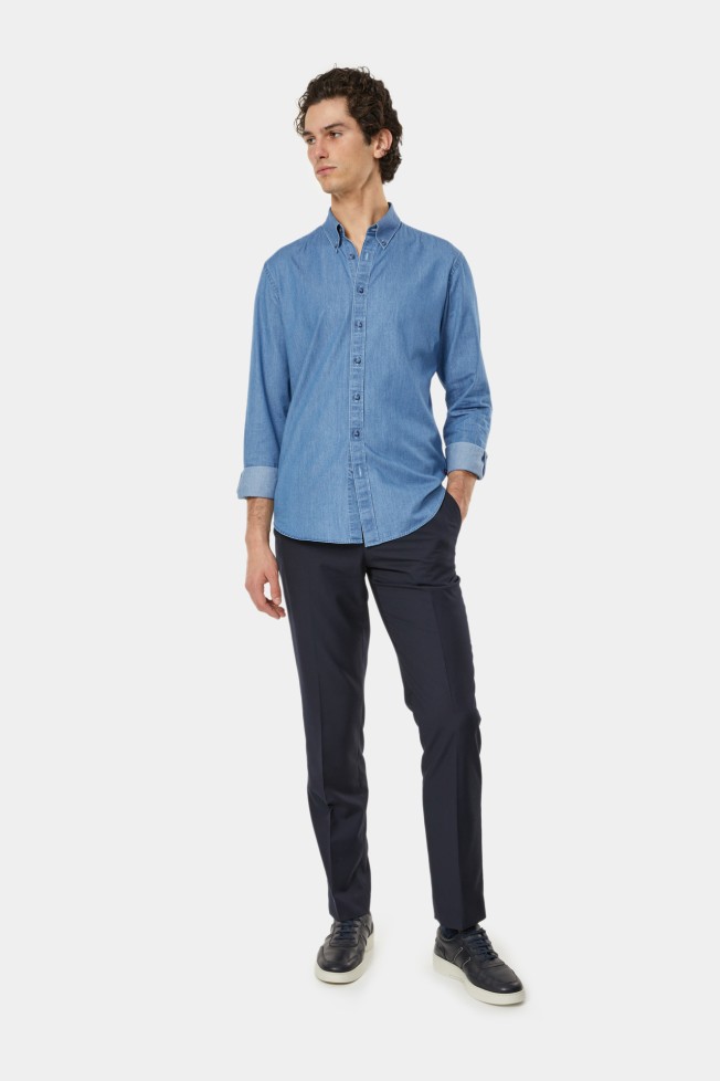 Camisa ganga slim fit Camisa ganga slim fit