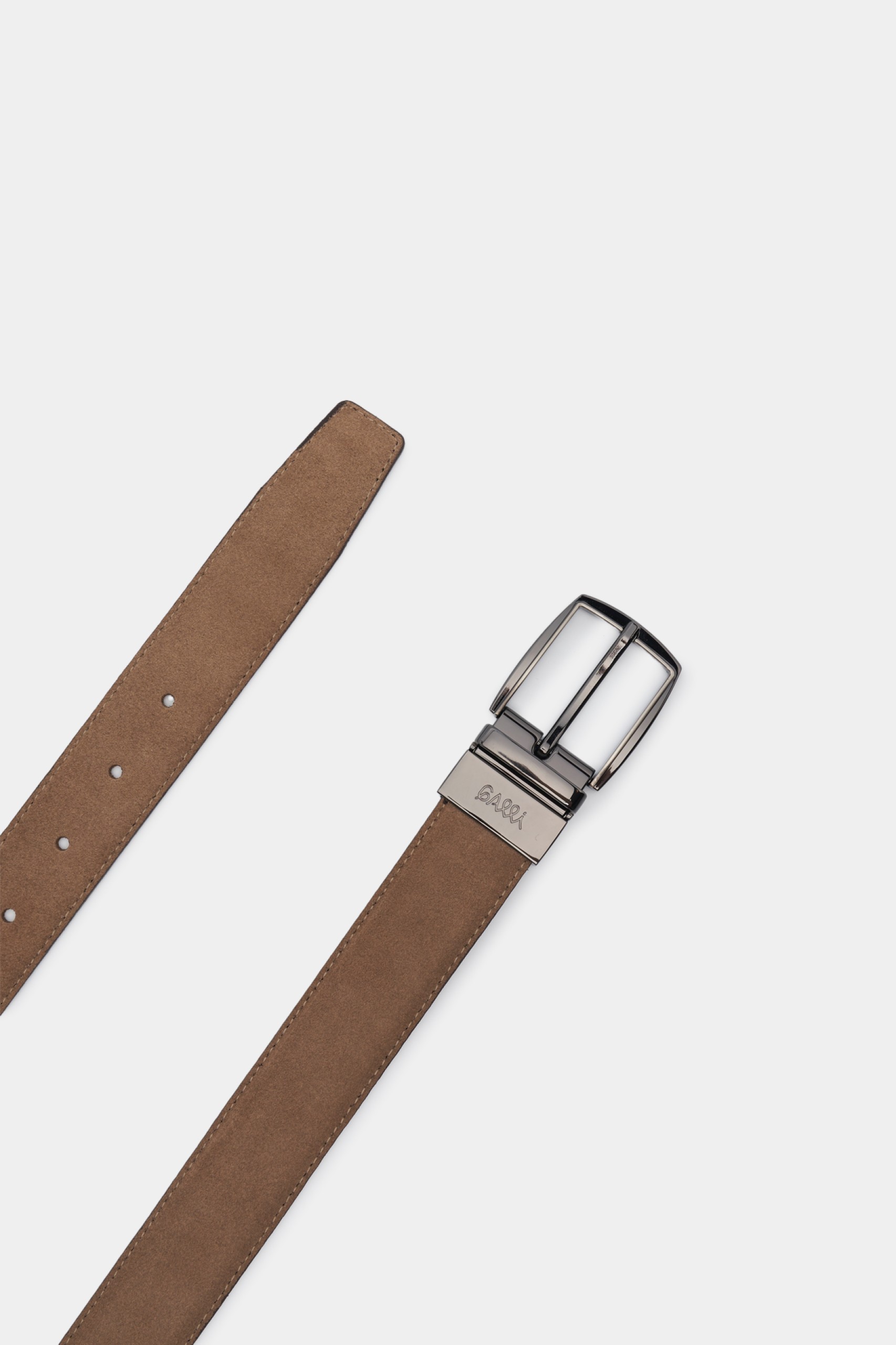 Cinturón de piel reversible