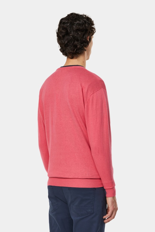 Jersey con cuello en V Jersey con cuello en V