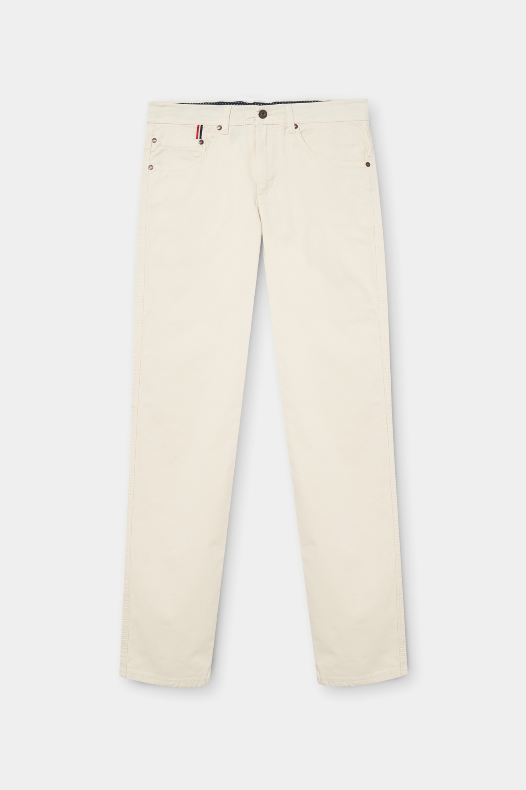 Pantalón de sarga con 5 bolsillos