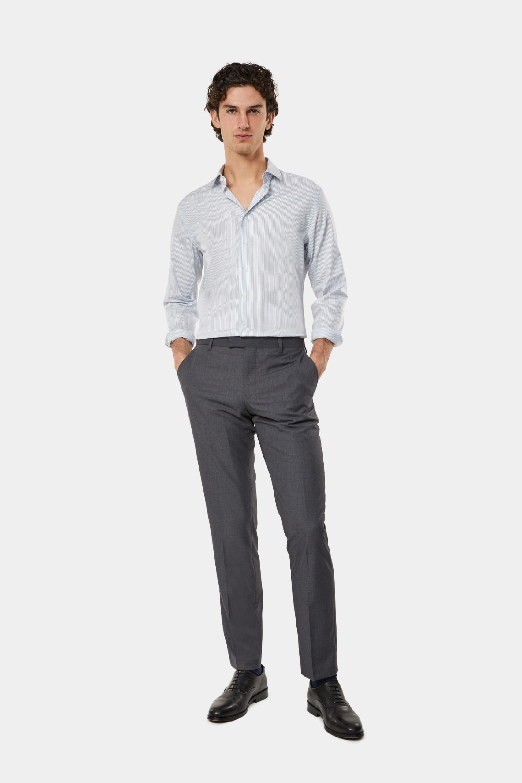 Camisa slim fit clásica