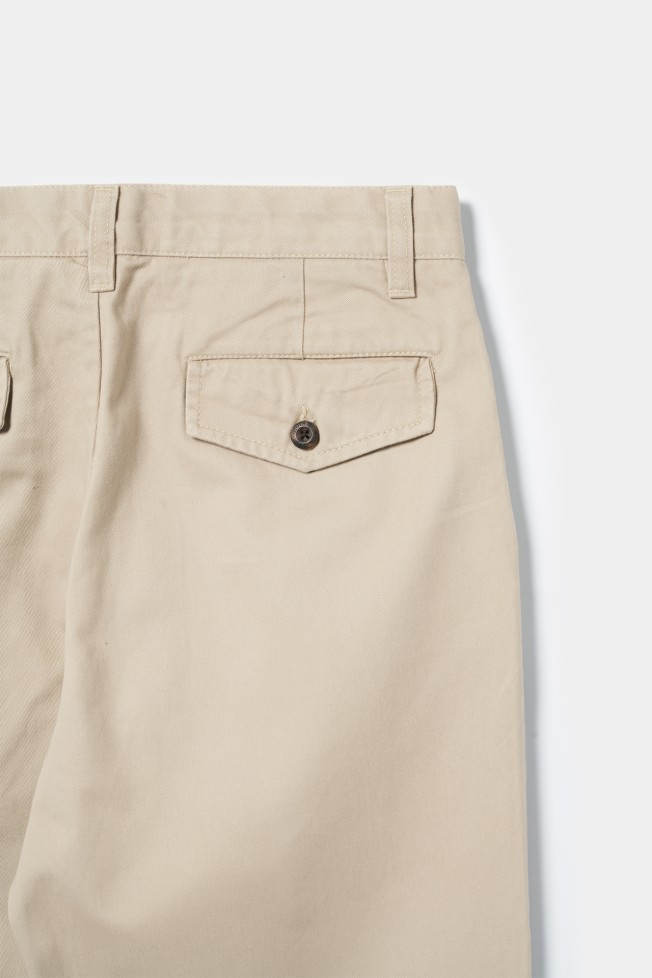 Pantalones de sarga de algodón Pantalones de sarga de algodón