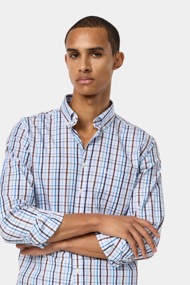Camisa xadrez regular fit