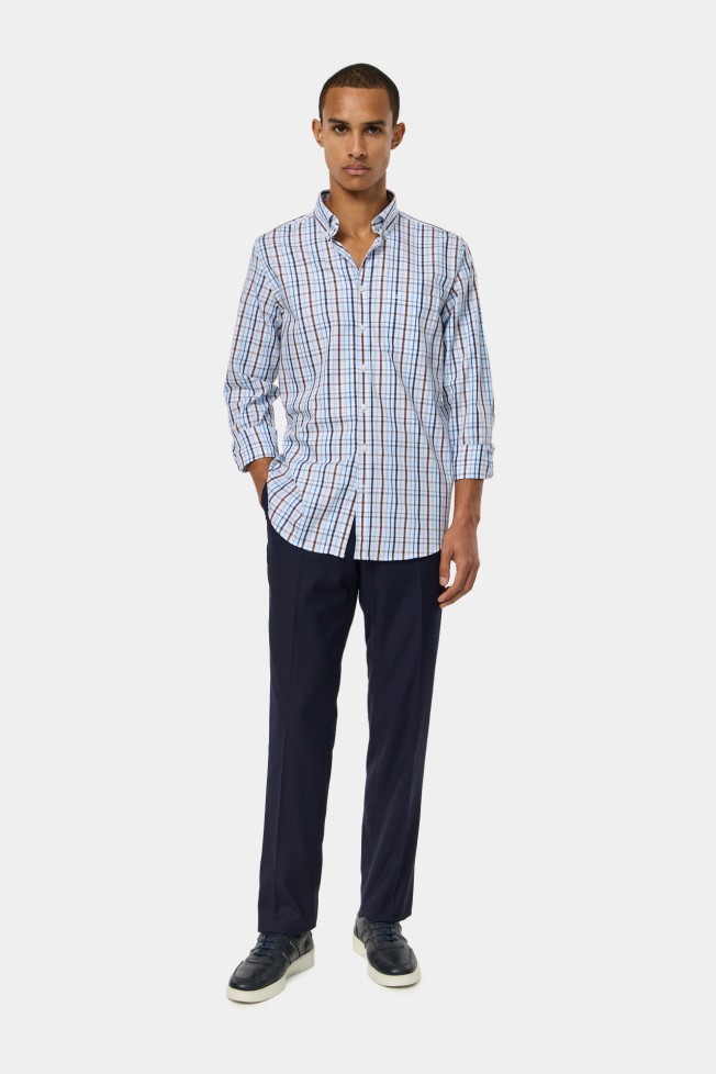 Camisa de cuadros regular fit Camisa de cuadros regular fit
