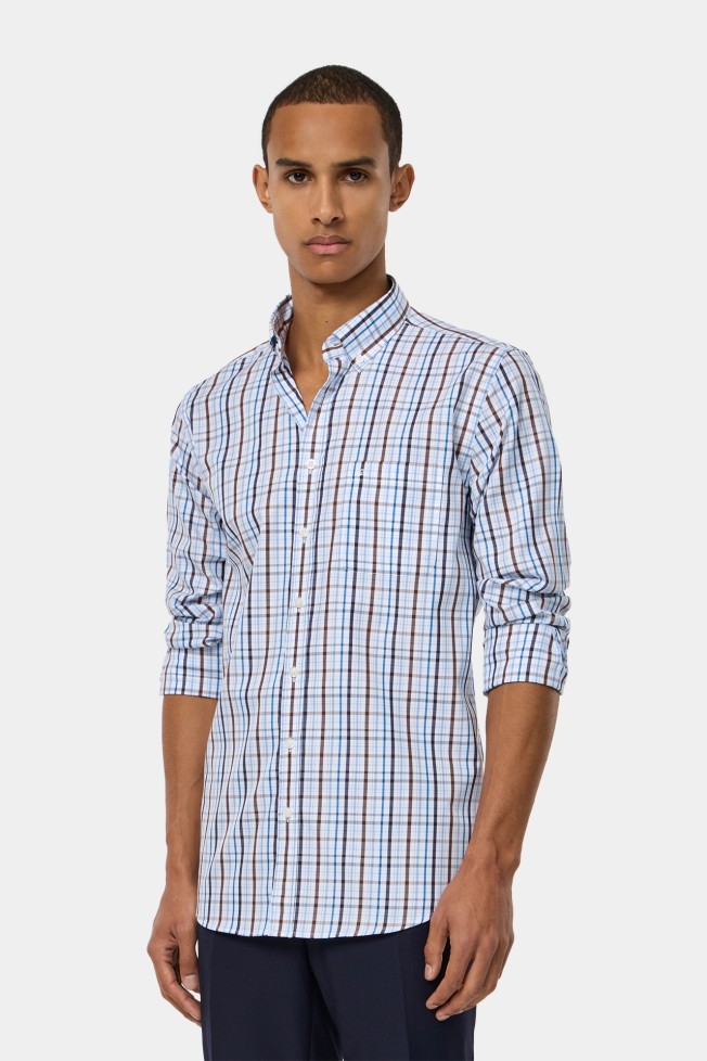 Camisa de cuadros regular fit Camisa de cuadros regular fit