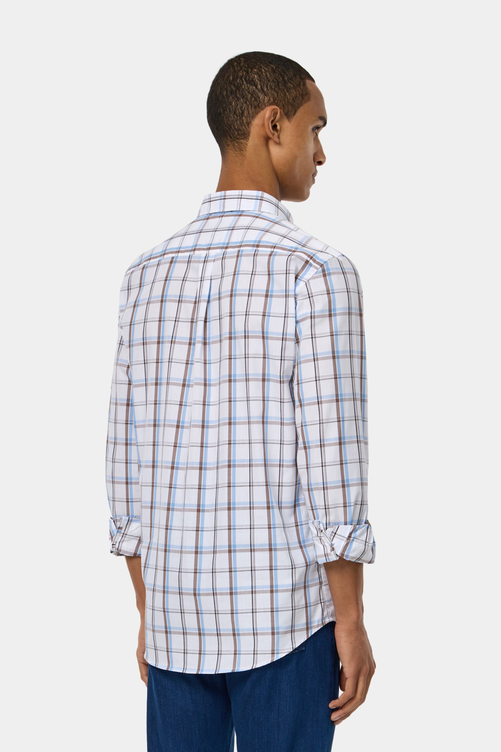 Camisa a cuadros regular fit