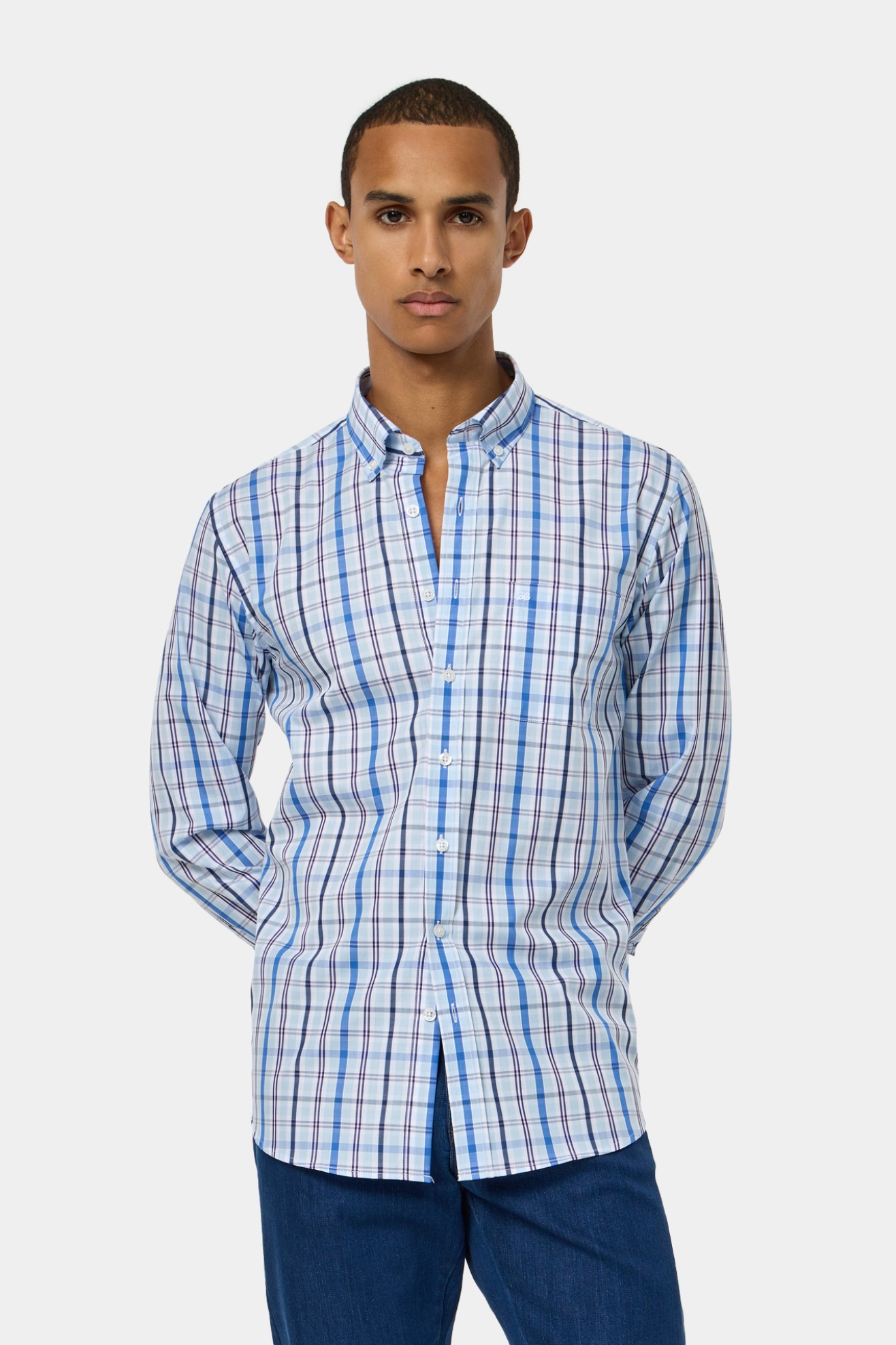 Camisa xadrez regular fit