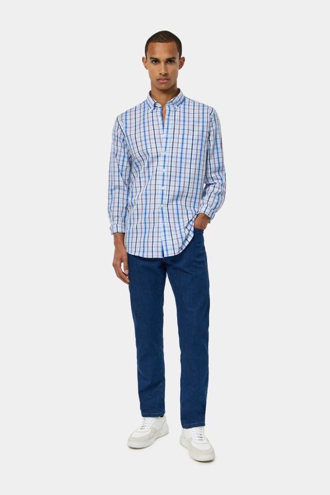 Camisa de cuadros regular fit Camisa de cuadros regular fit