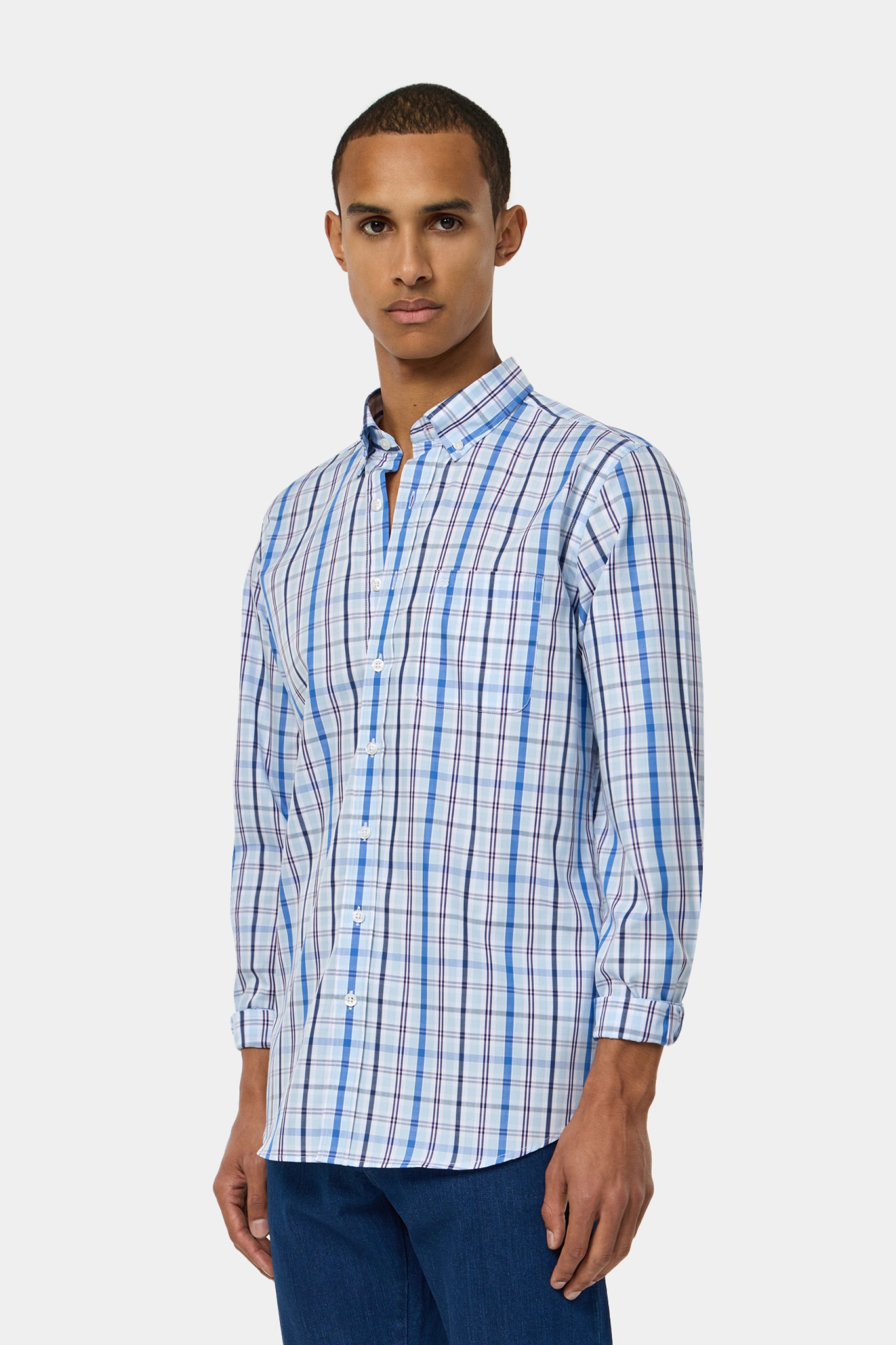 Camisa de cuadros regular fit