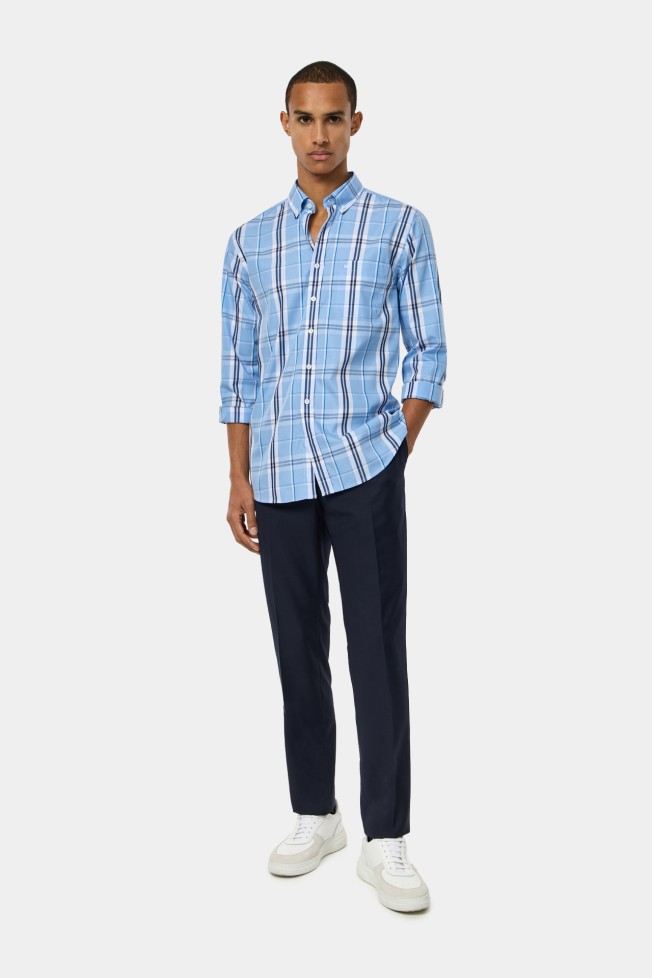 Camisa de cuadros regular fit Camisa de cuadros regular fit