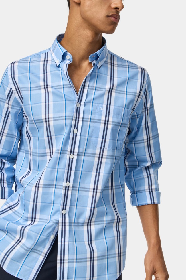 Camisa de cuadros regular fit Camisa de cuadros regular fit