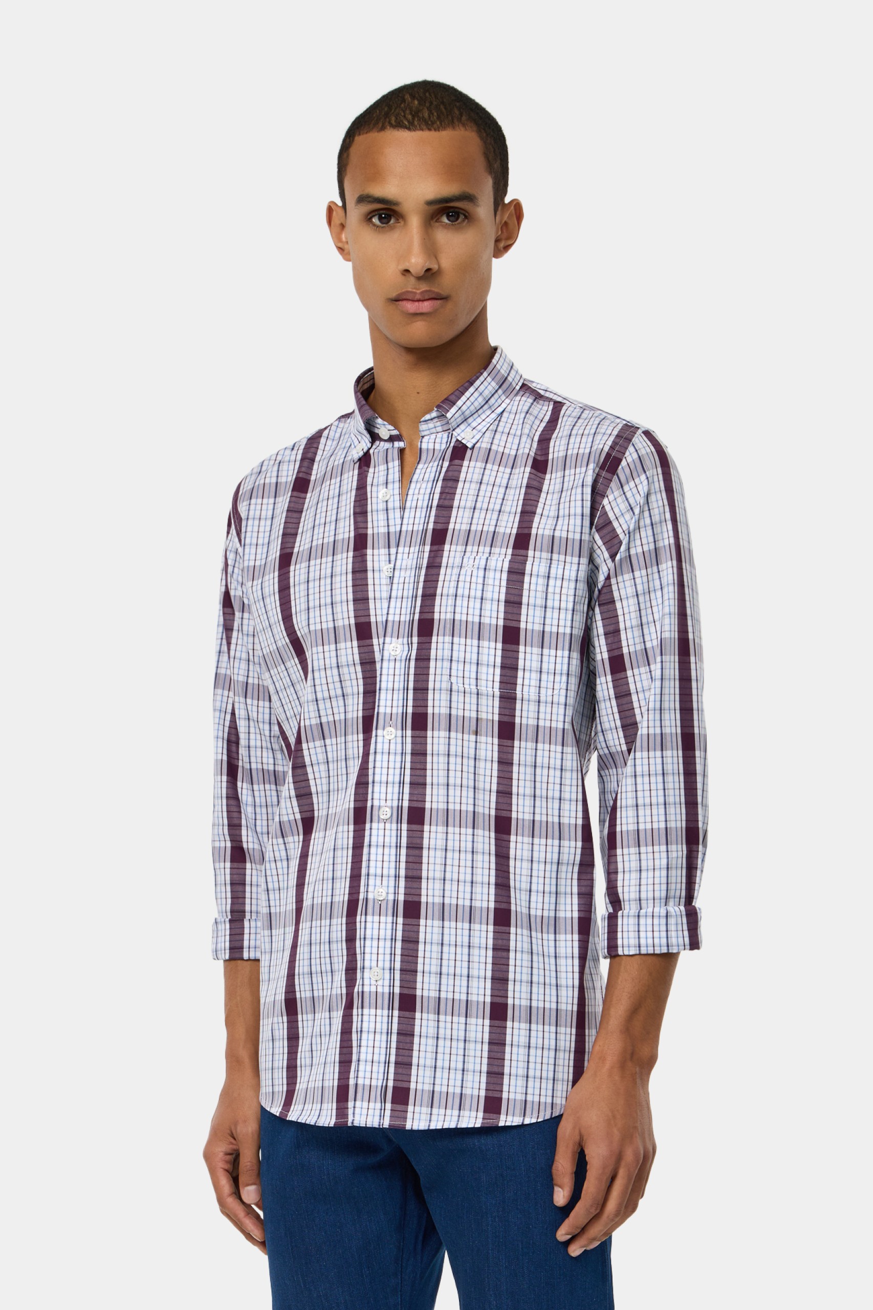 Camisa de cuadros regular fit