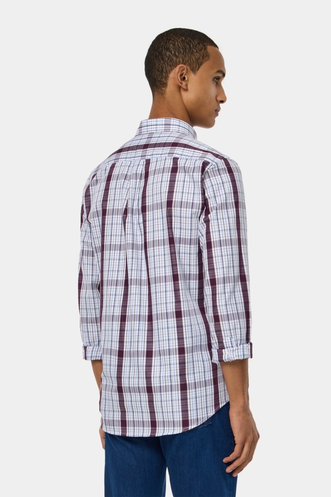 Camisa de cuadros regular fit Camisa de cuadros regular fit