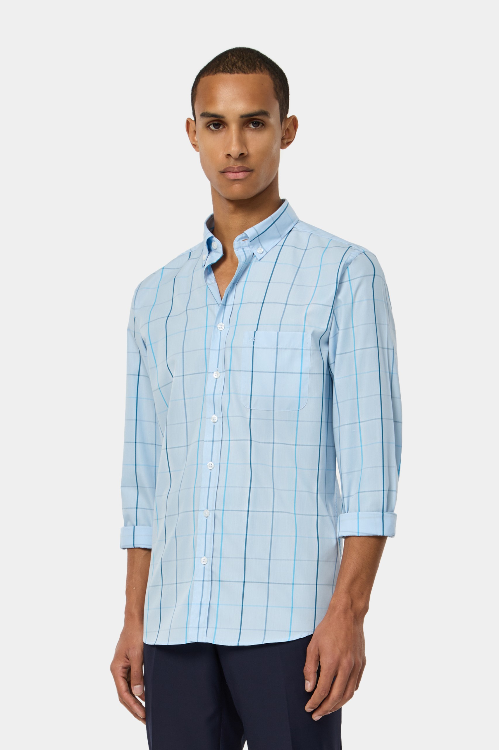 Camisa a cuadros regular fit