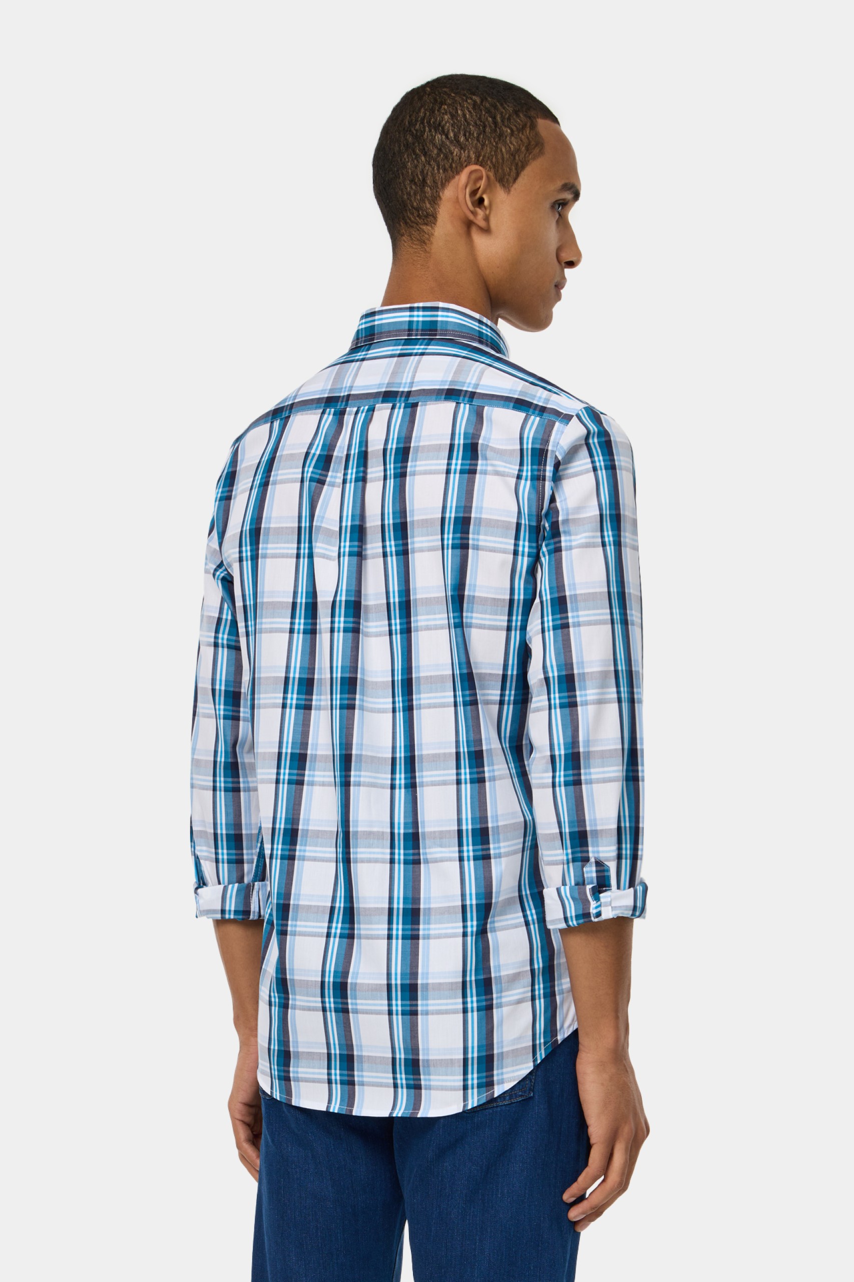 Camisa a cuadros regular fit