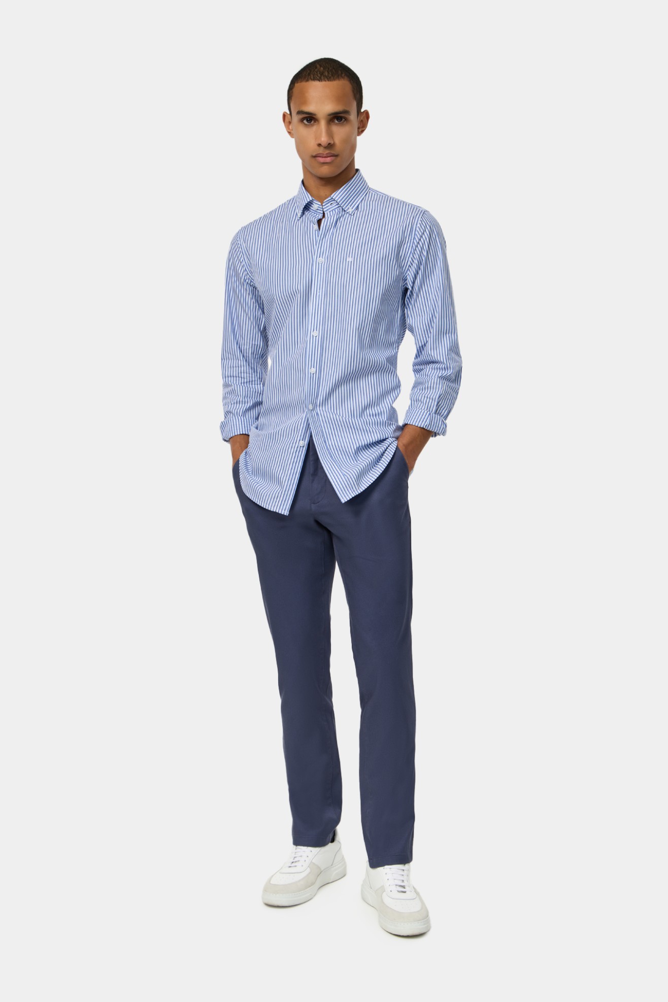 Camisa de rayas slim fit