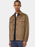 Chaqueta efecto ante