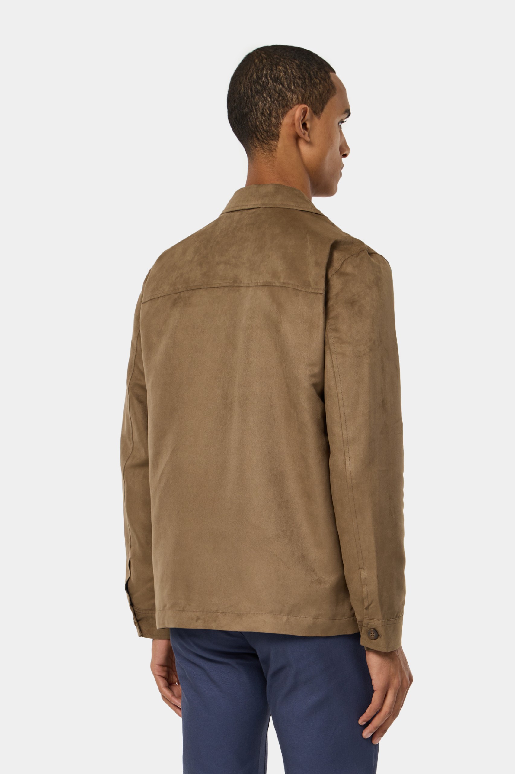 Chaqueta efecto ante