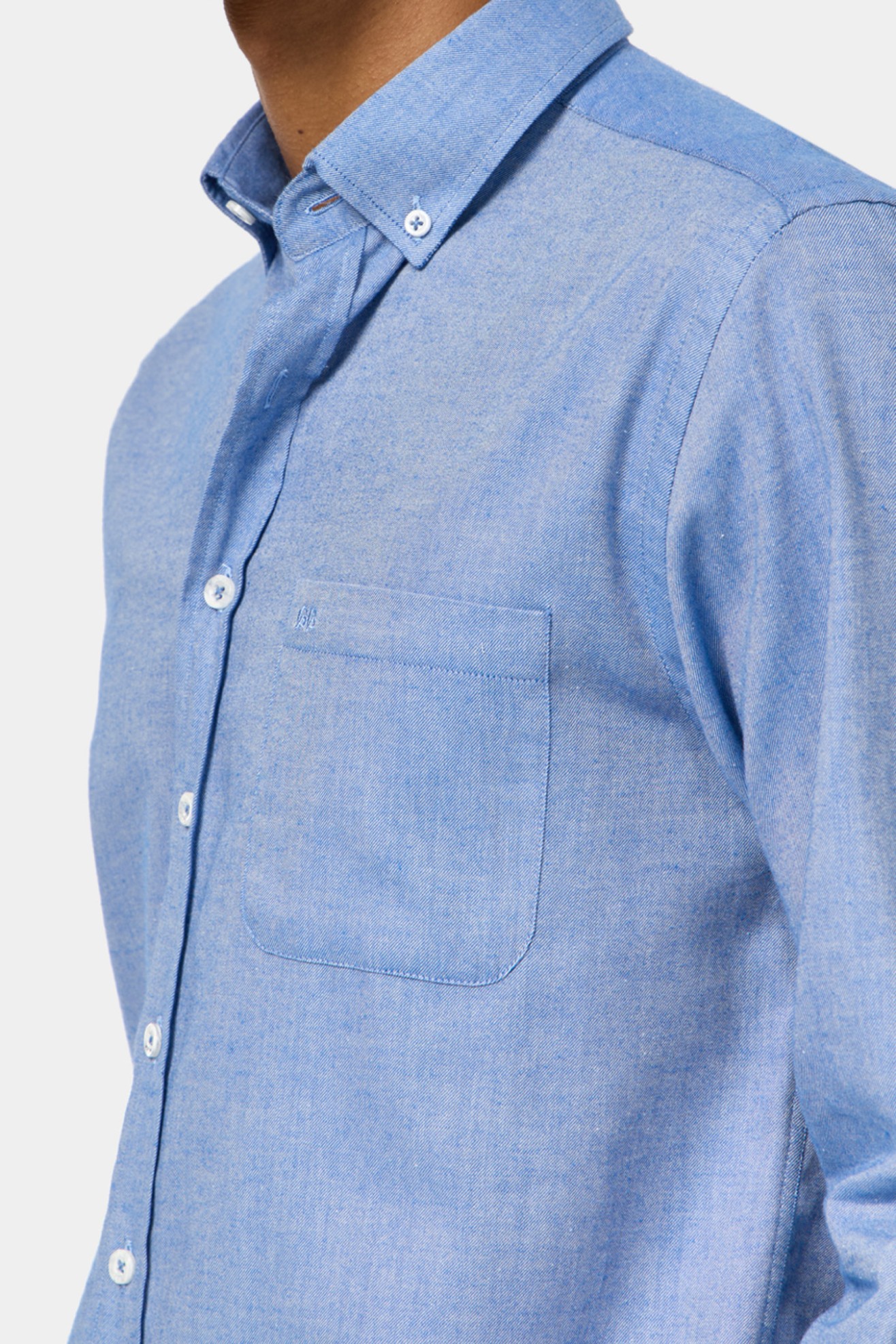 Camisa regular fit em algodo