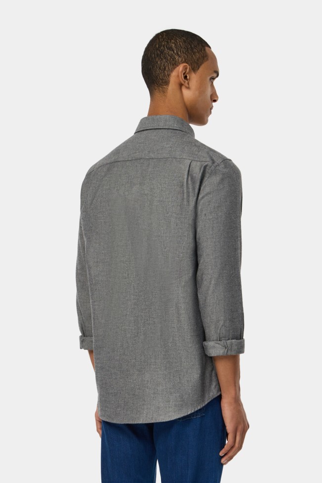 Camisa de algodón regular fit Camisa de algodón regular fit