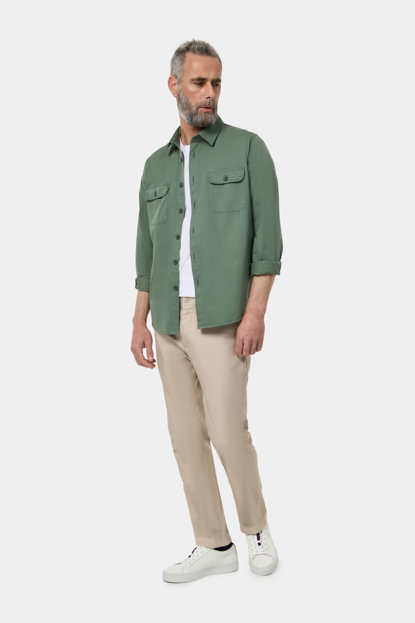 Overshirt de algodón