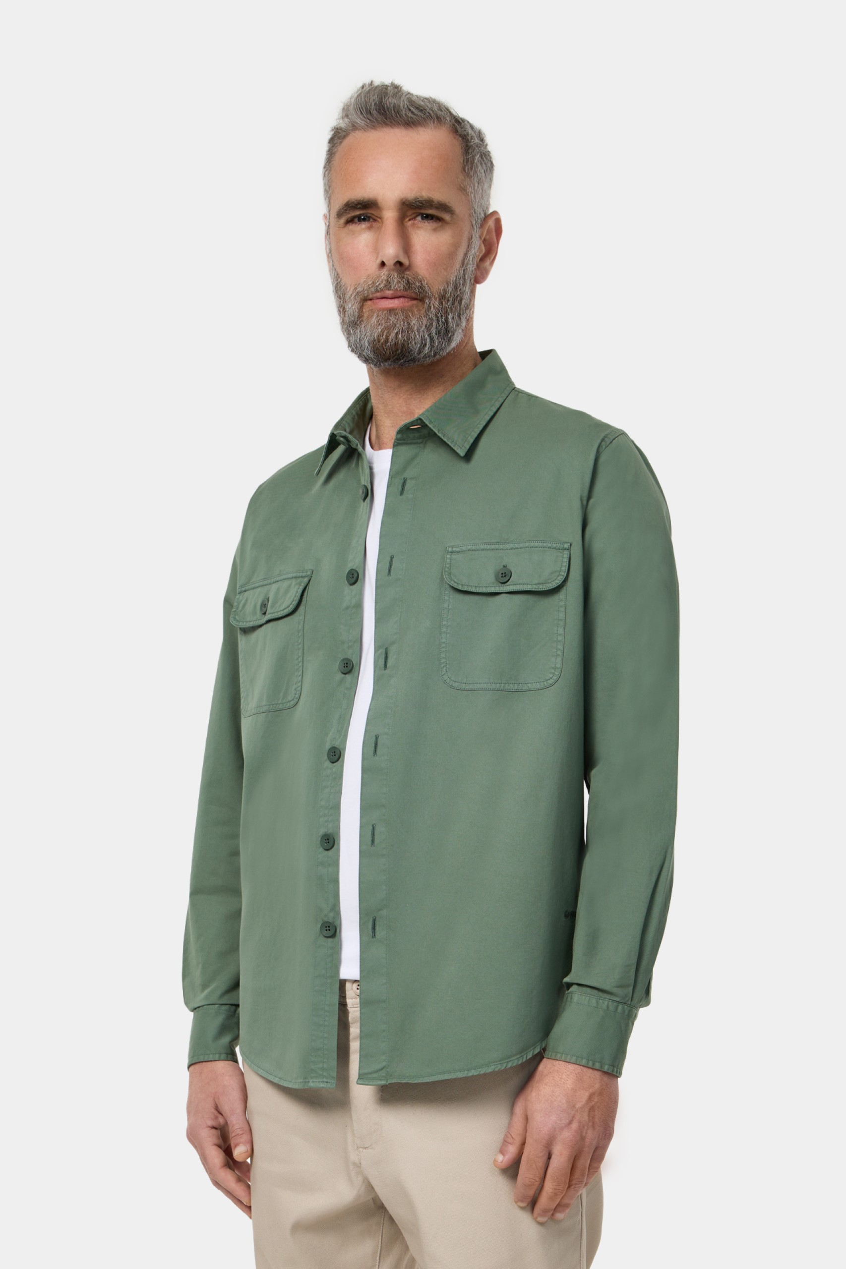 Overshirt de algodón