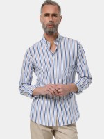 Camisa s riscas slim fit