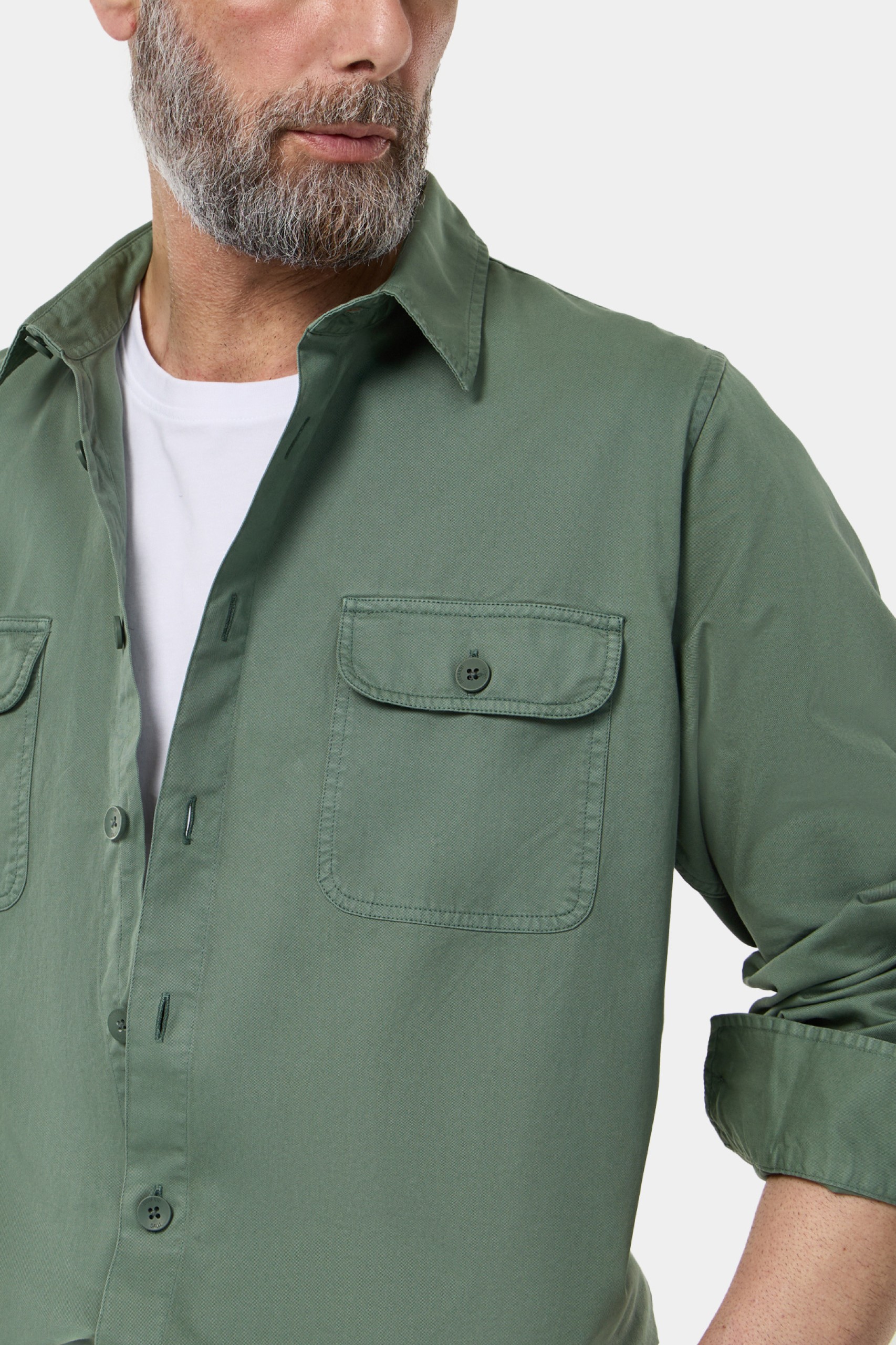 Overshirt de algodón