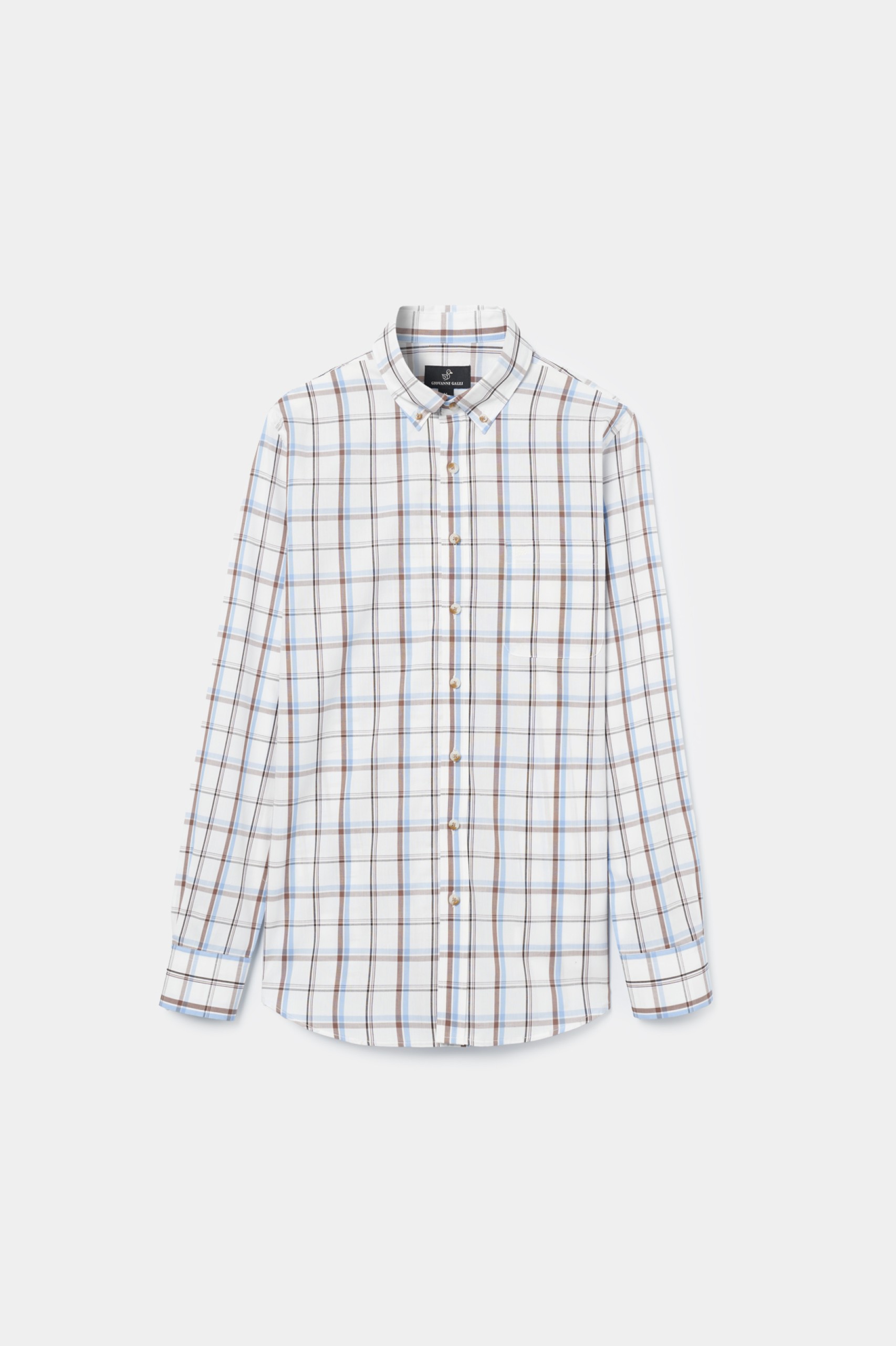 Camisa a cuadros regular fit