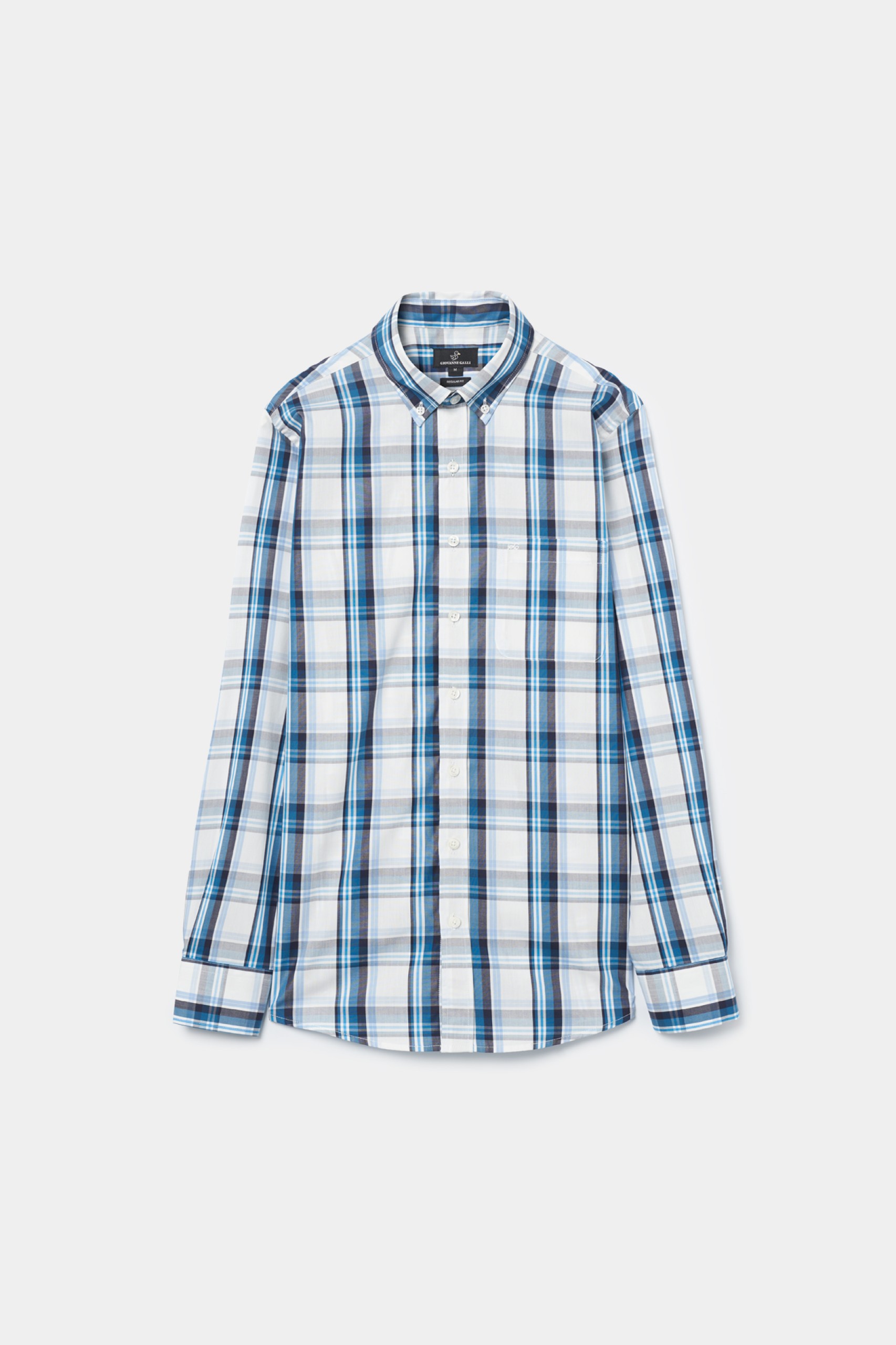 Camisa a cuadros regular fit