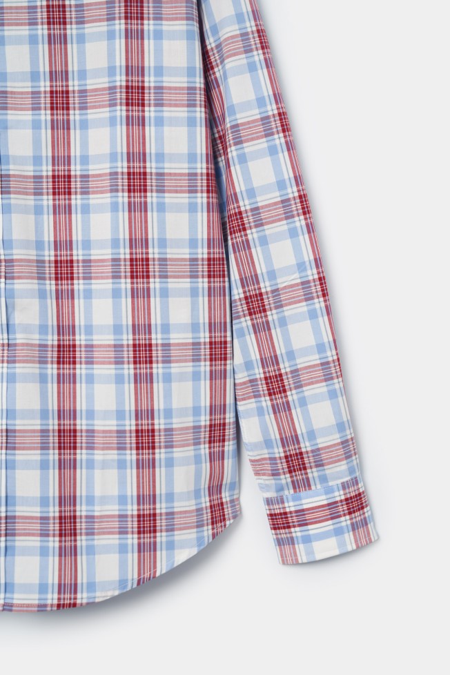 Camisa xadrez regular fit