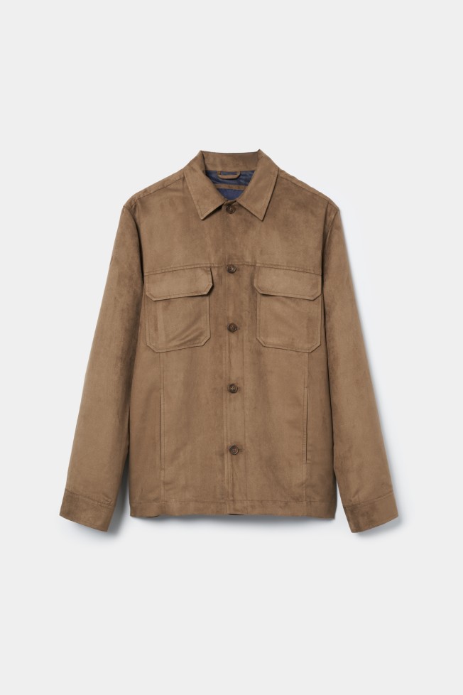 Chaqueta efecto ante Chaqueta efecto ante