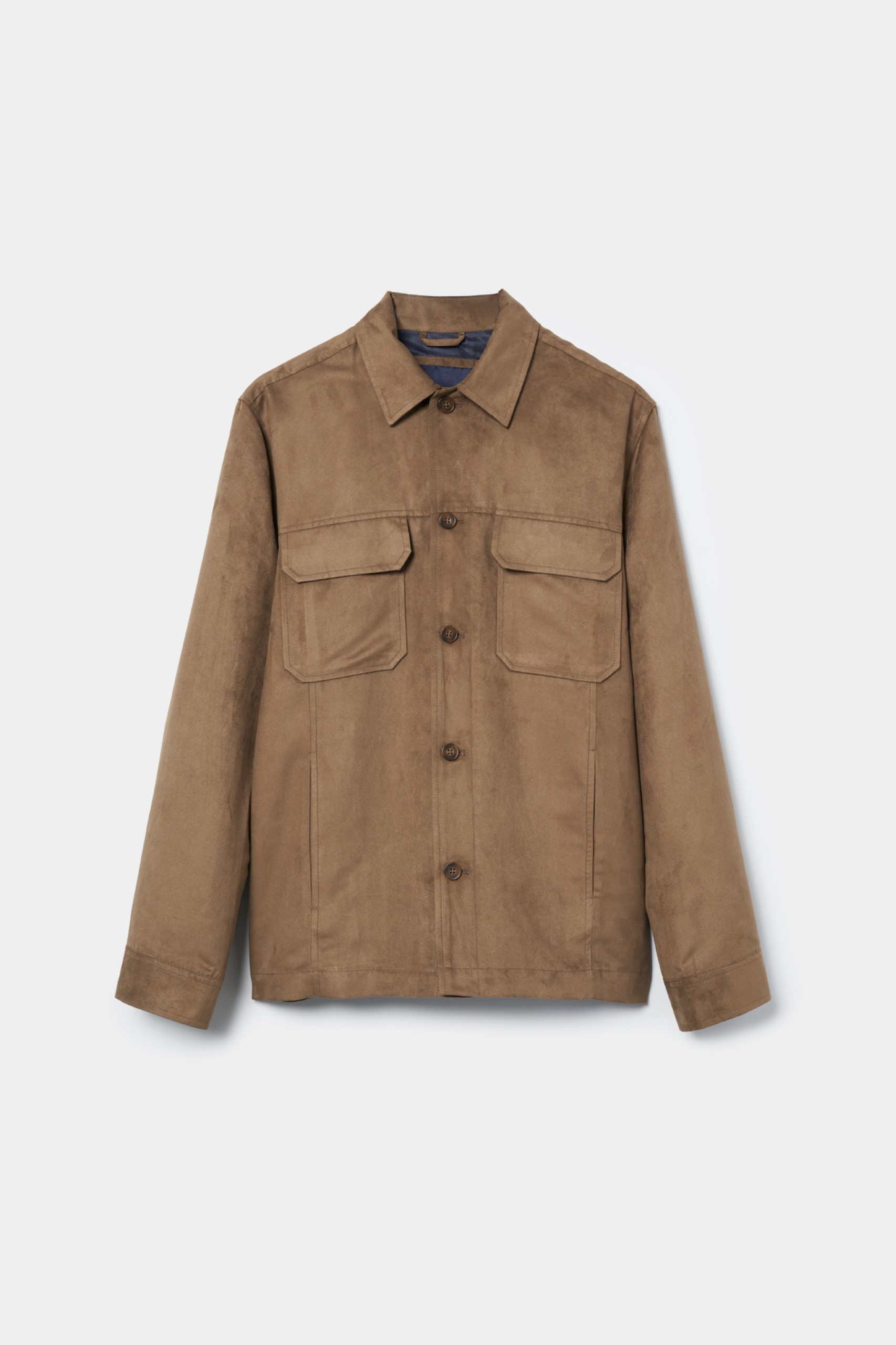 Chaqueta efecto ante