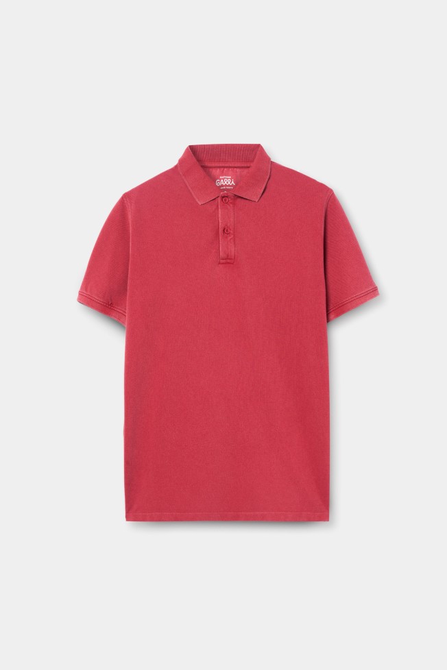 Polo garment dye regular fit Polo garment dye regular fit
