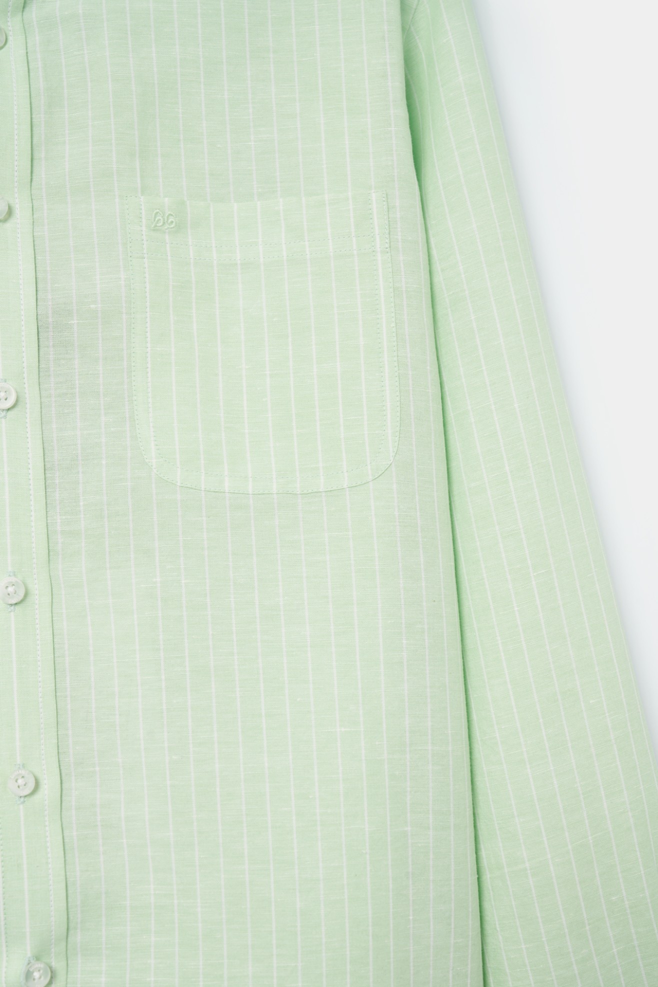 Camisa s riscas regular fit