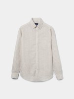 Camisa s riscas regular fit