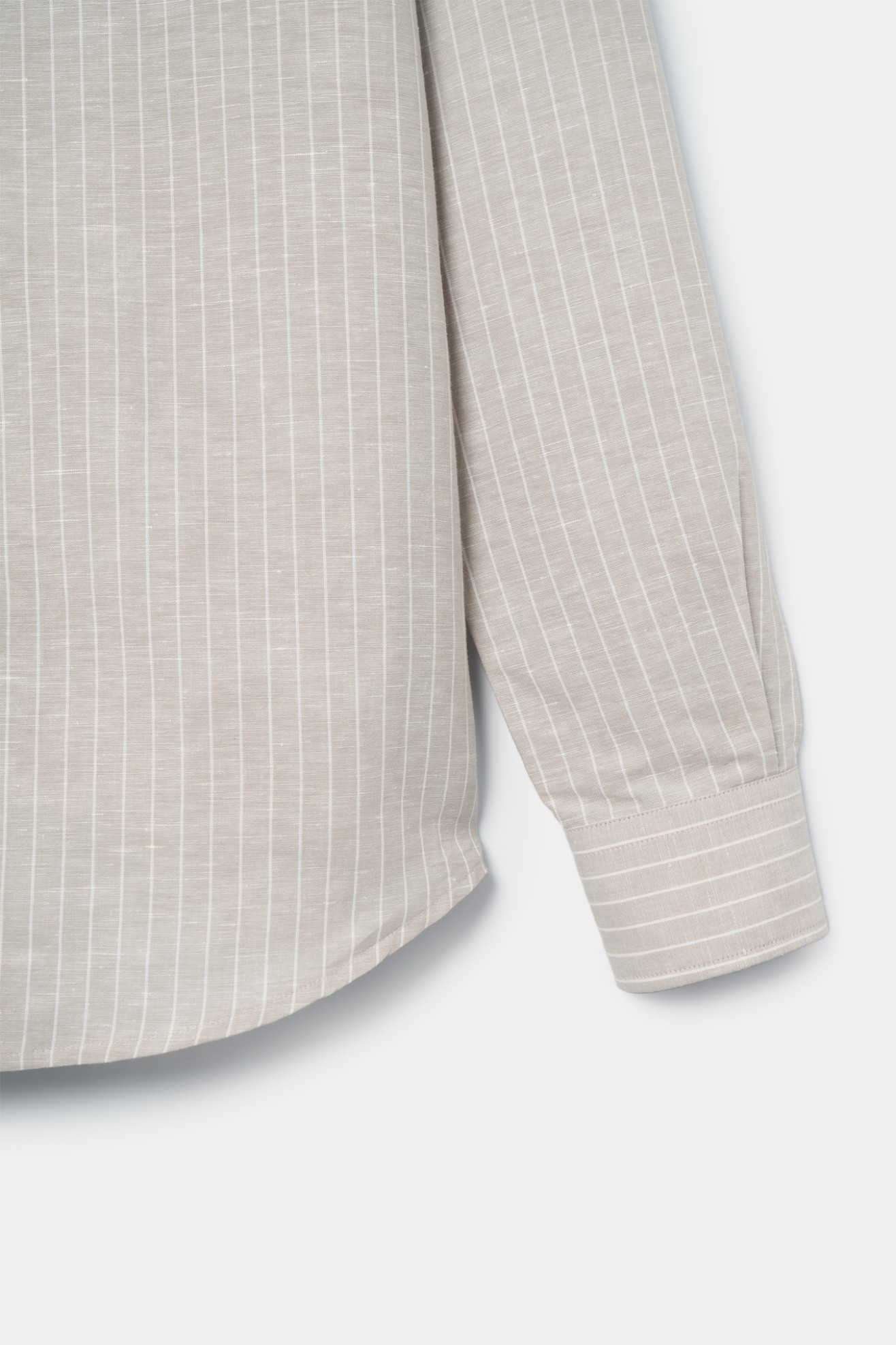 Camisa s riscas regular fit