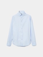 Camisa slim fit em algodo