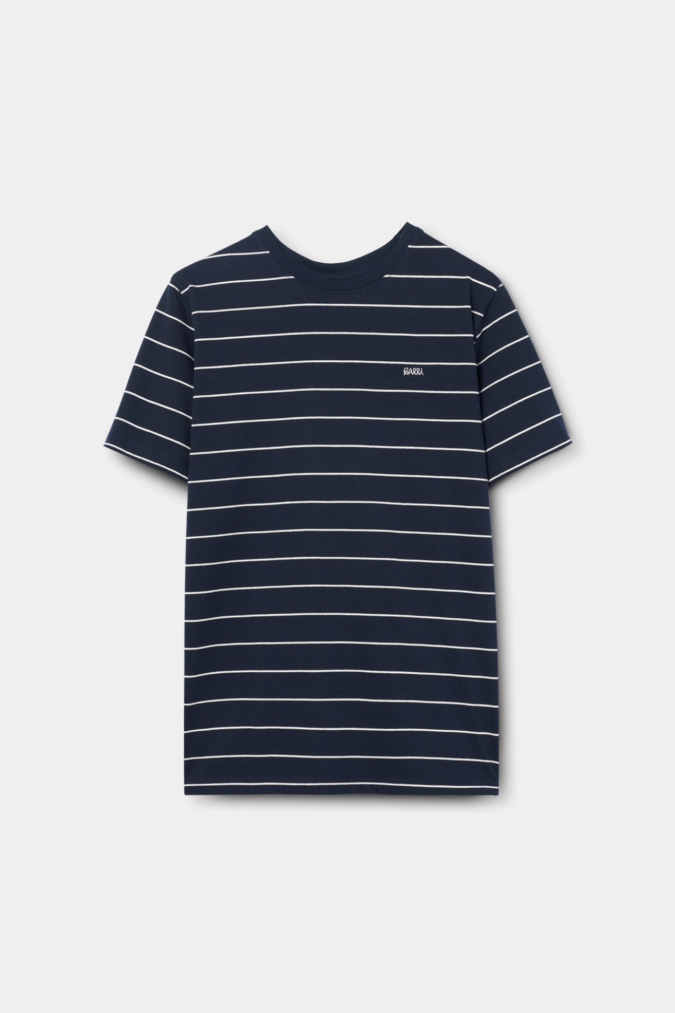T-shirt s riscas em algodo