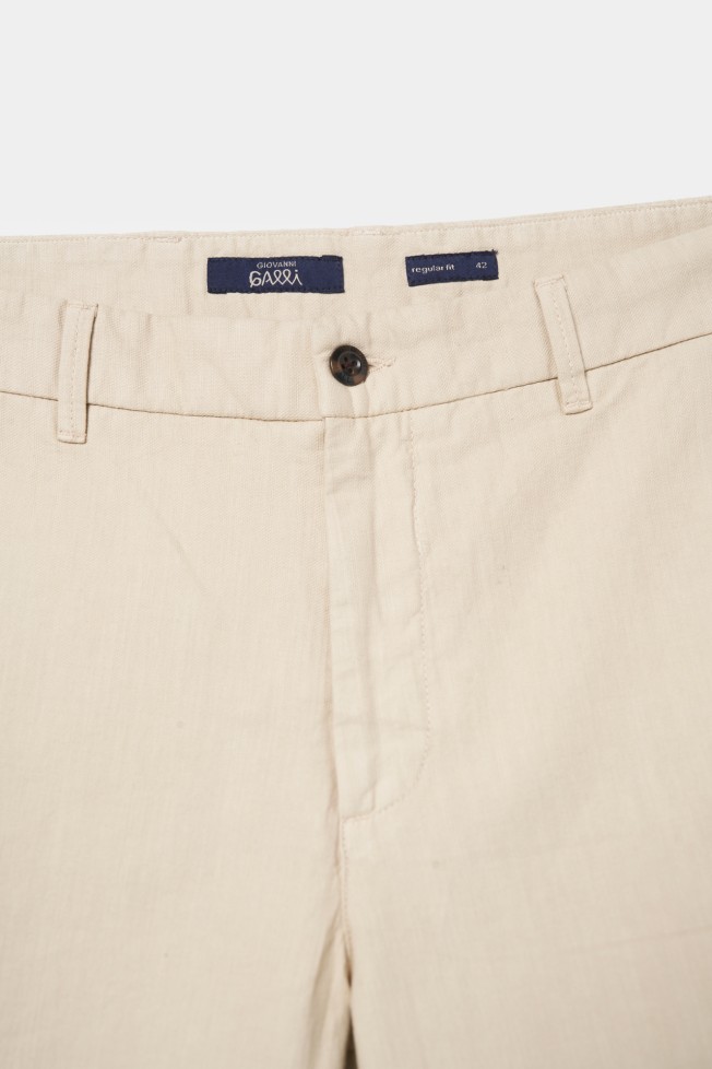 Pantalones cortos de algodón regular fit Pantalones cortos de algodón regular fit