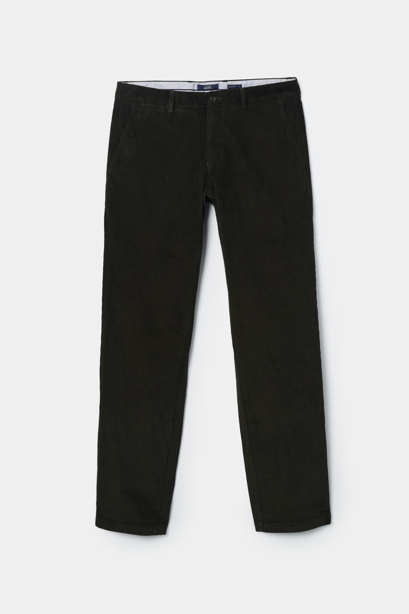Pantaln chino de pana regular fit