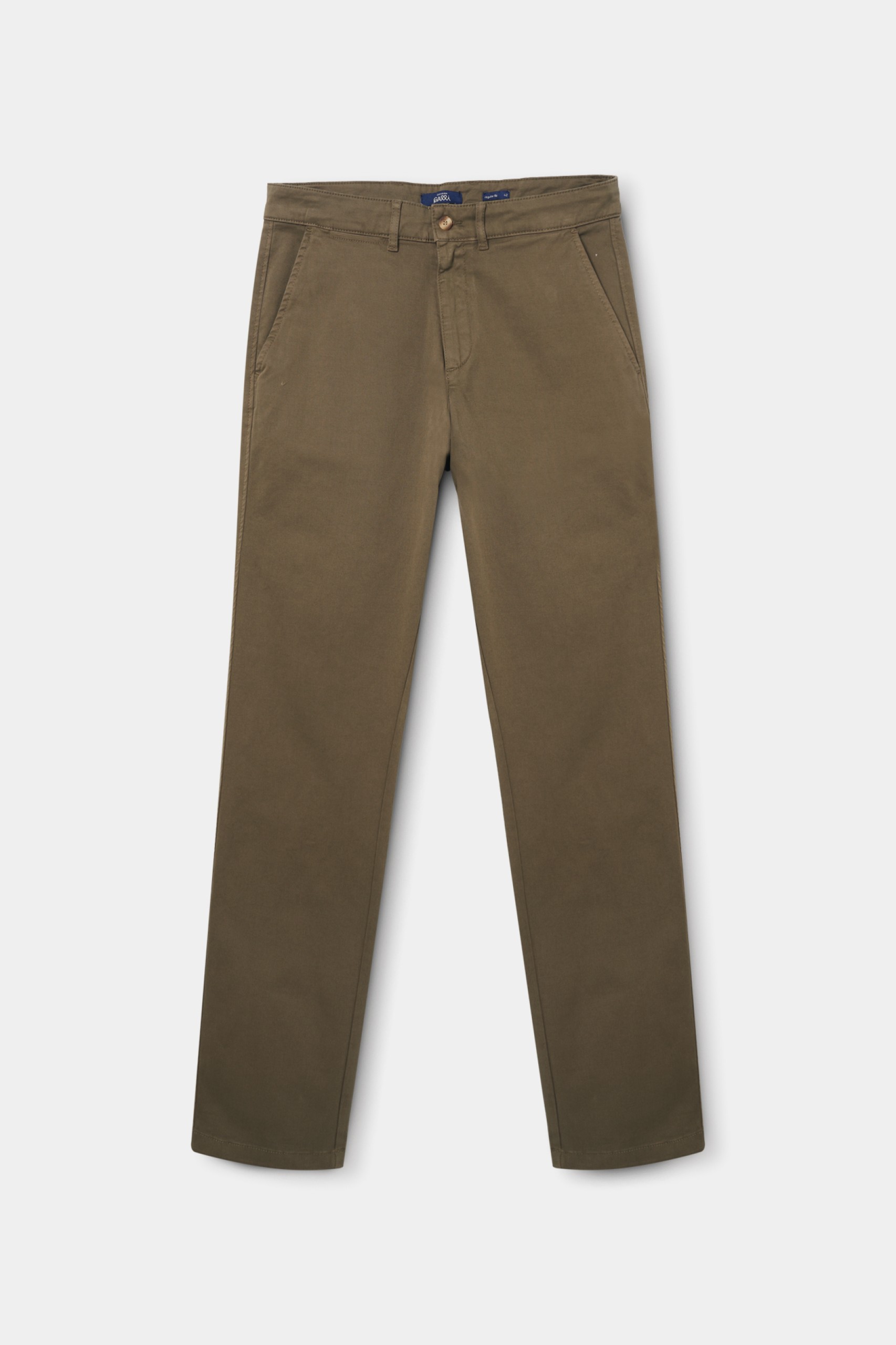 Chino de sarga regular fit