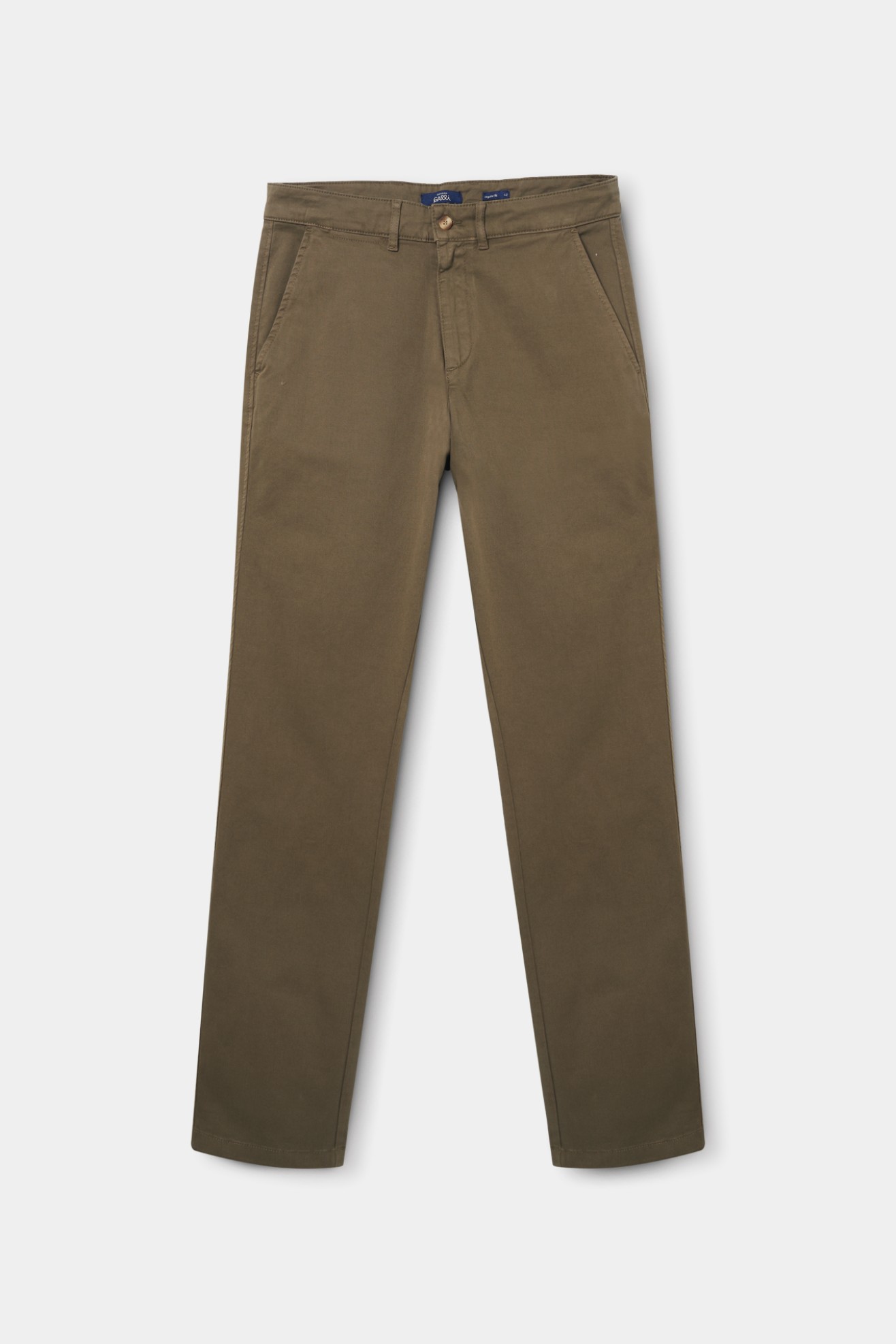 Chino de sarga regular fit