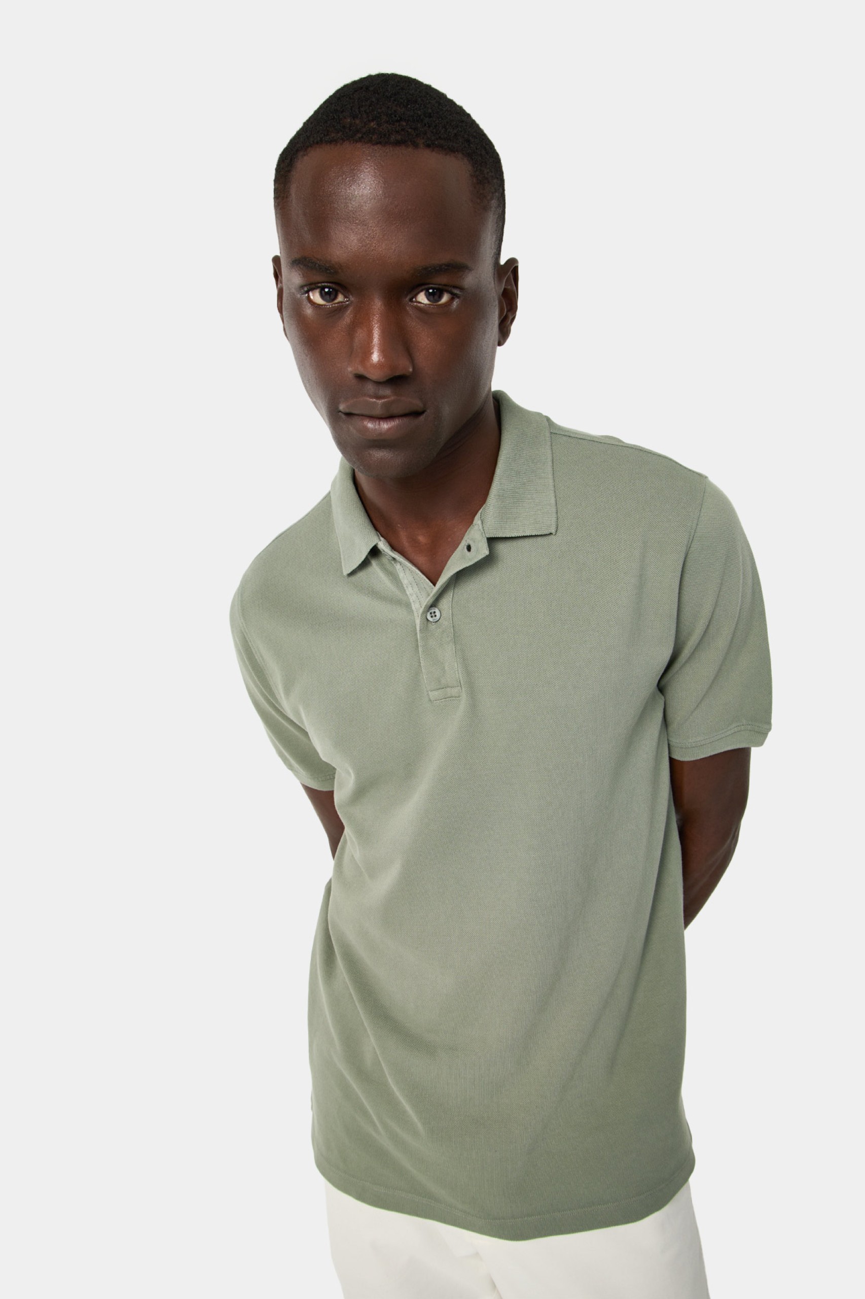 Polo garment dye regular fit