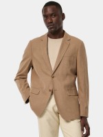 Blazer em linho e algodo regular fit