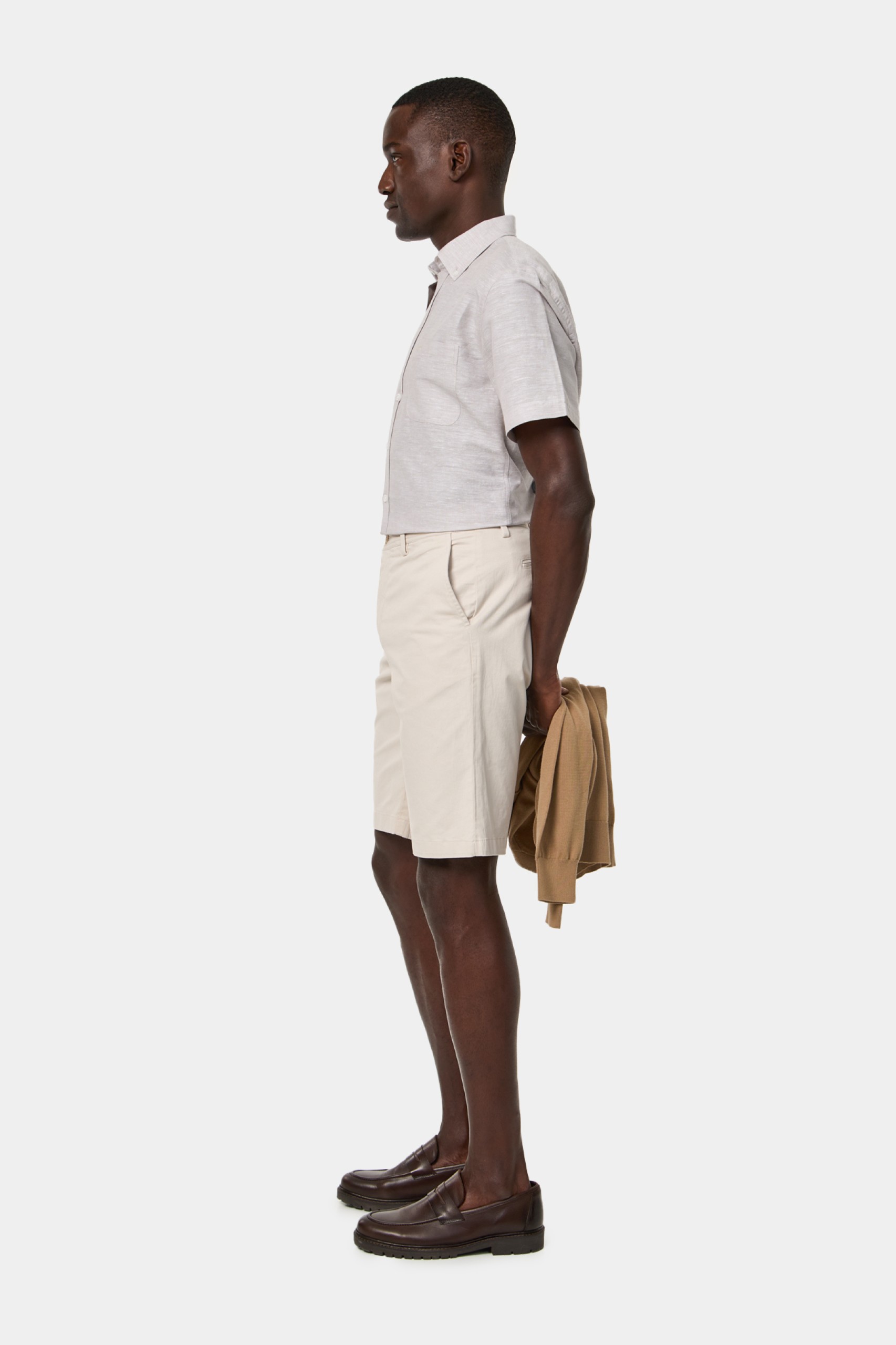 Pantalones cortos chinos regular fit