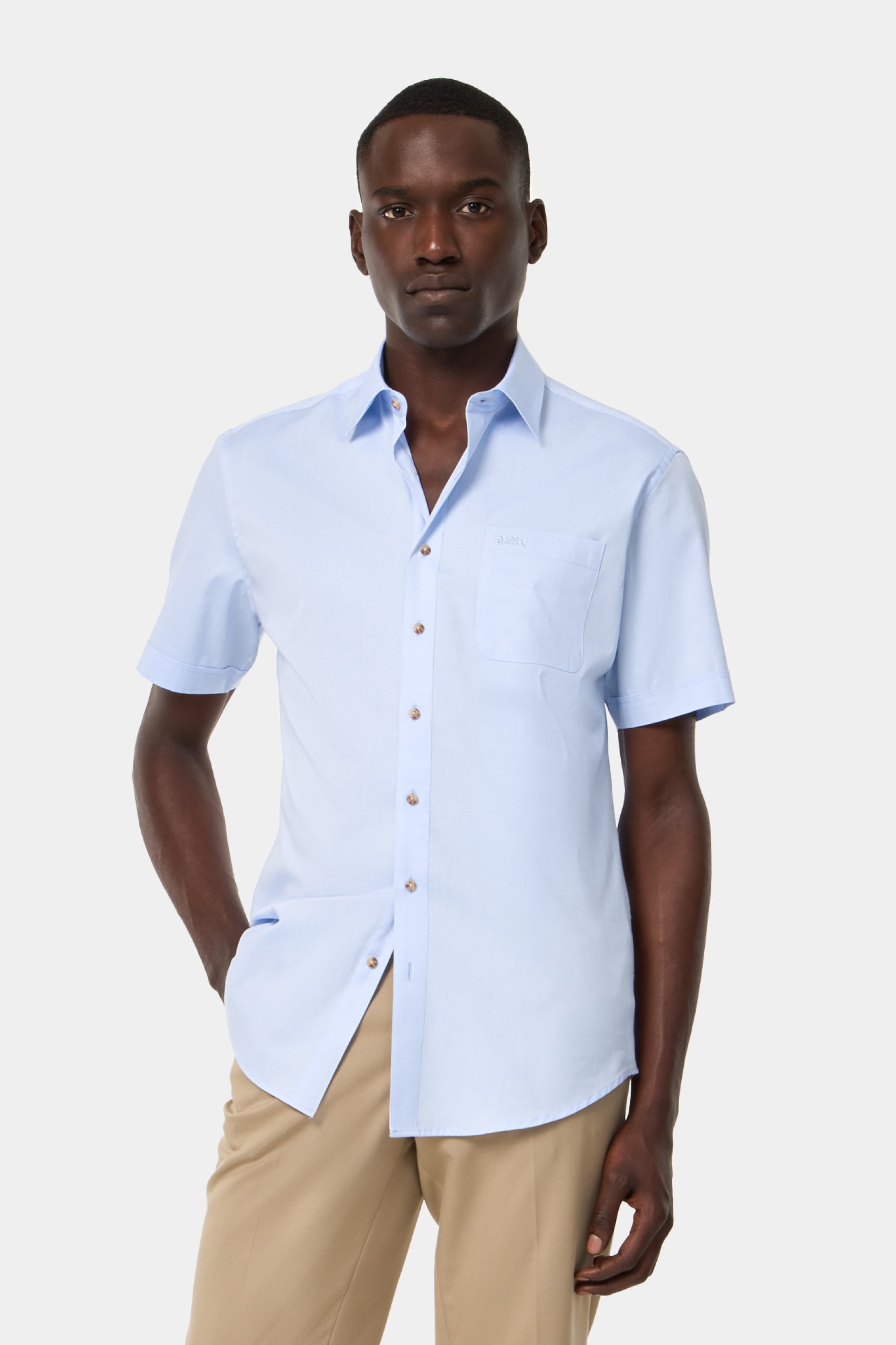 Camisa de manga corta regular fit