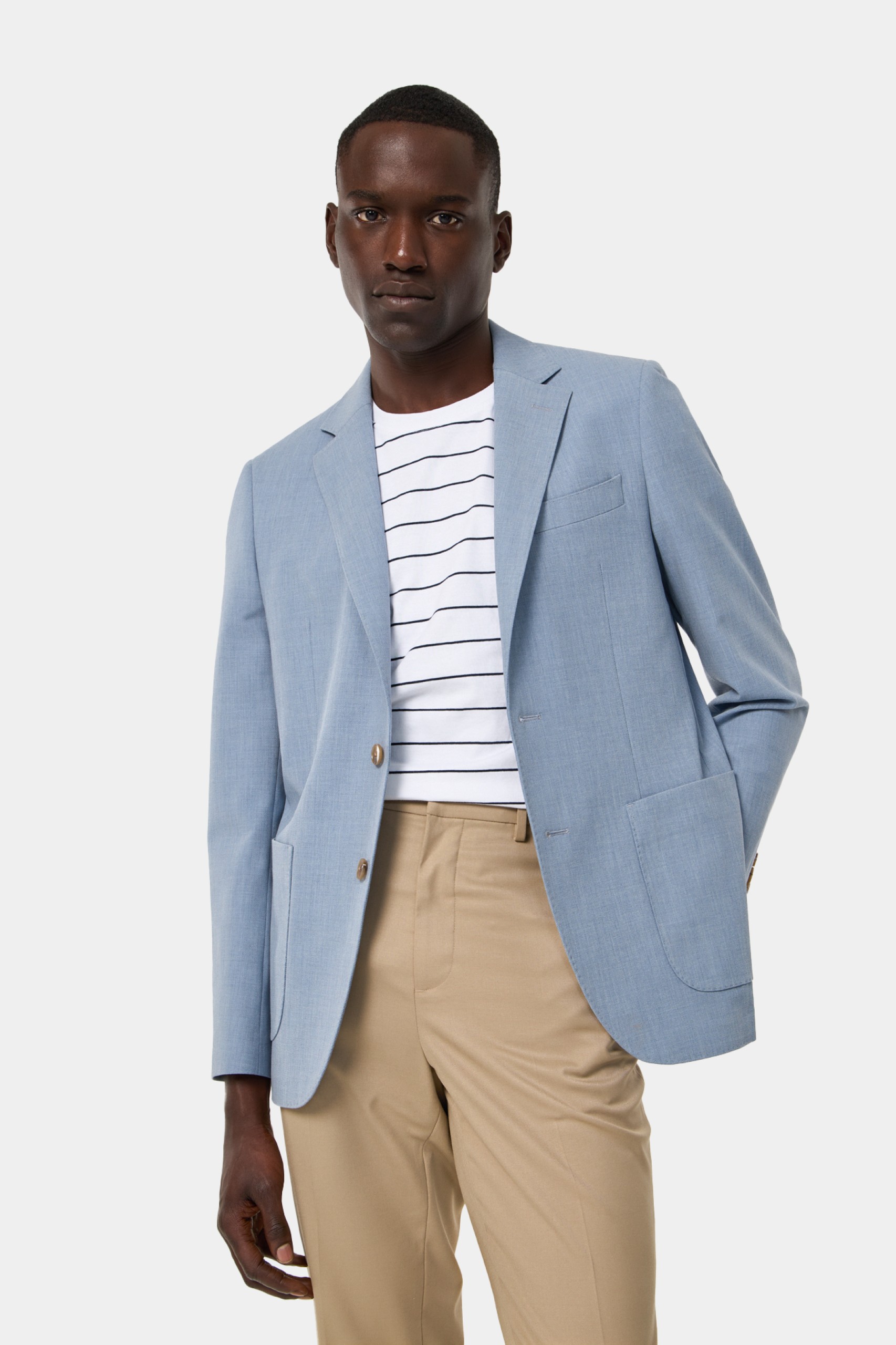 Blazer slim fit clásico