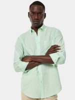 Camisa s riscas regular fit