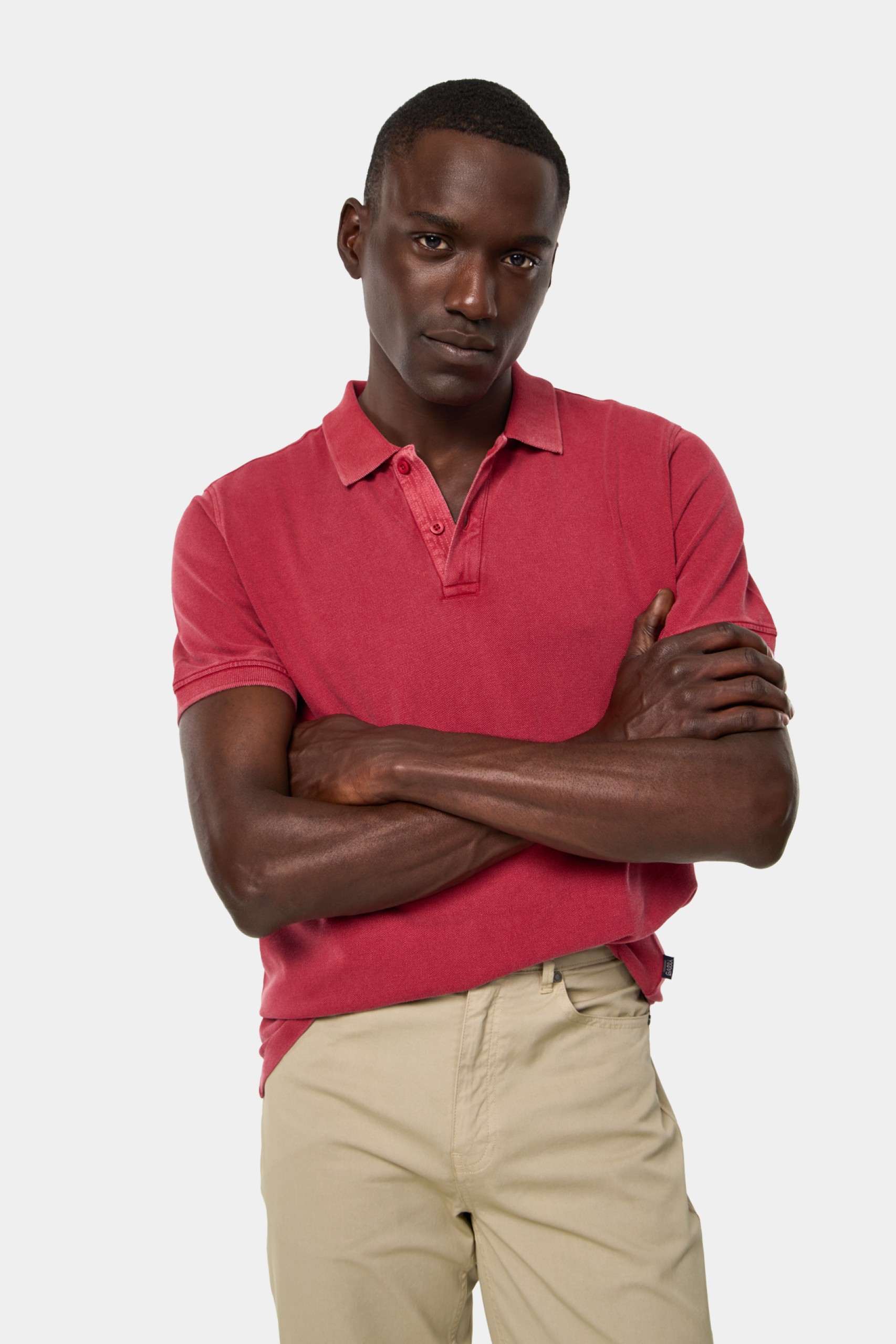 Polo garment dye regular fit
